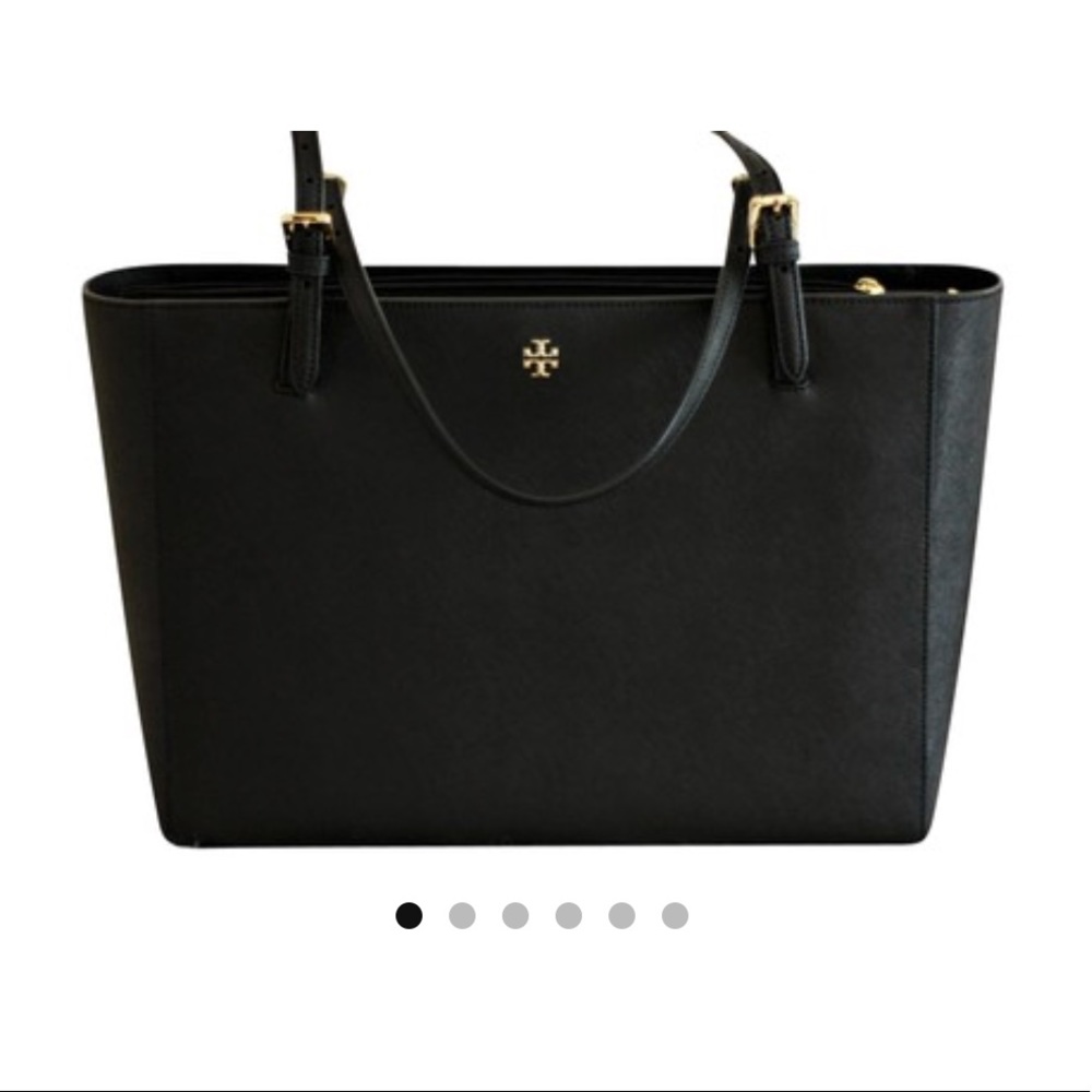 Business Work Laptop Tote Saffiano Leather